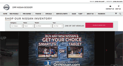 Desktop Screenshot of bossiercitynissan.orrnissan.com